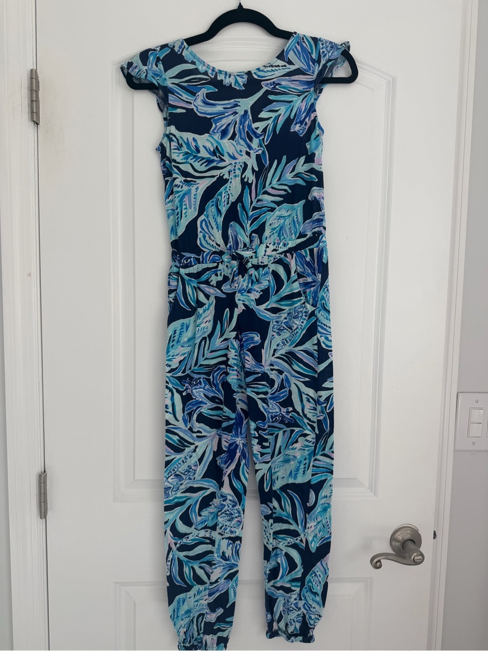 Long sleeve romper blue Lilly Pulitzer